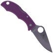 Nóż składany Spyderco Ladybug 3 FRN Purple Plain (LPRP3)