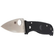 Spyderco Lil' Temperance 3 Black G-10 PlainEdge Knife (C69GP3)