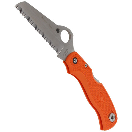 Spyderco Rescue 79mm FRN Orange Rescue Knife (C45SOR)