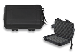 Survival Box 190x110x65mm, Black ABS