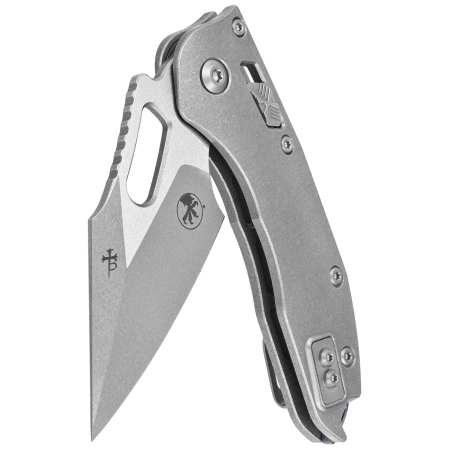 Nóż składany Microtech Marfione Select Stitch Ram-Lok S/E Titanium, Stonewashed M390MK by Borka Blades and Tony Marfione (169RL-10MS2)