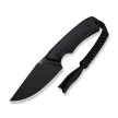 Civivi Gander Knife Black Canvas Micarta, Black Stonewashed 14C28N by Matt Gentry (C24058B-2)