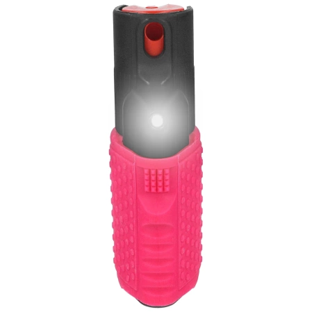 ESP Hurricane Flashlight Pepper Spray, Black/Pink 15 ml - Jet