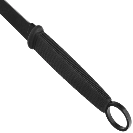 K25 Botero Tanto Black Rubber, Black Titanium 7Cr17Mov (31891)