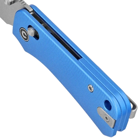 Civivi Baby Banter 2 Knife Blue Aluminum, Satin Nitro-V by Ben Petersen (C23074-1)