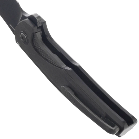 Reate Jack Jr. Knife Black Aluminium, Black DLC S30V (Jack Jr. BKAL DLC BKAL)