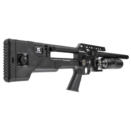 Reximex Throne Gen 2 Carbon 5.5mm PCP Air Rifle wwith Regulator and Sound Moderator