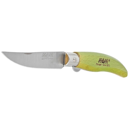 MAM Iberica S z blokadą, Green Beech Wood, Steel HD knife (2011-GR)