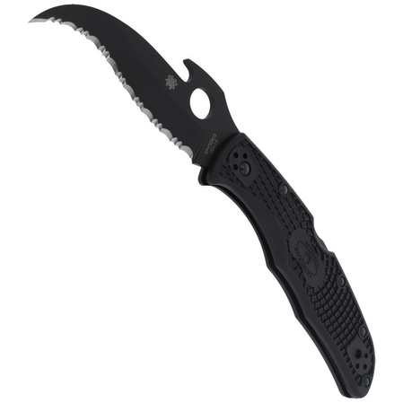 Spyderco Matriarch 2 FRN Emerson Opener Black Blade Knife (C12SBBK2W)