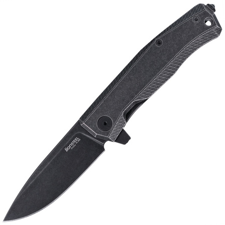 Nóż składany LionSteel Myto Old Black Titanium, PVD Stonewashed M390 by Molletta (MT01B BW)