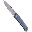 LionSteel Thrill Knife Blue Titanium, Satin M390 by Molletta (TL BL)