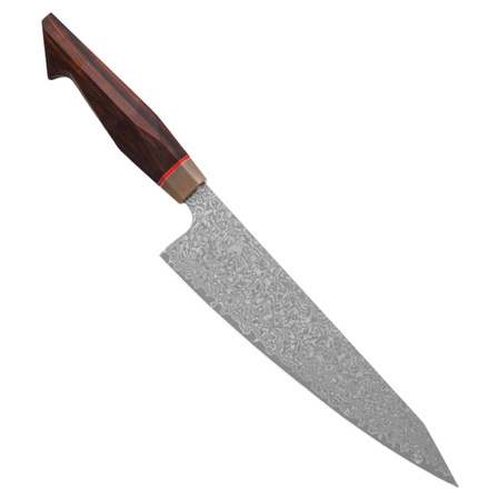 Xin Cutlery XinCraft 9'' Japan Chef Kitchen Knife Buffalo Horn/Rosewood/G10, Damascus VG10 (XC116)