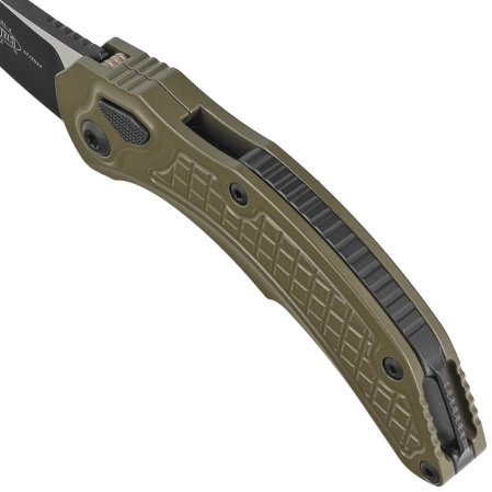 Microtech Brachial Auto OD Green Aluminium, Black M390 by Bastien Coves and Tony Marfione (268A-1OD)