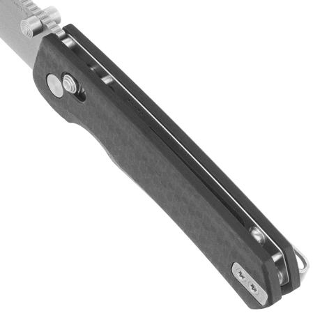 Remette Aurora Knife Black G10, Sandblasting 14C28N (AURA-G1)