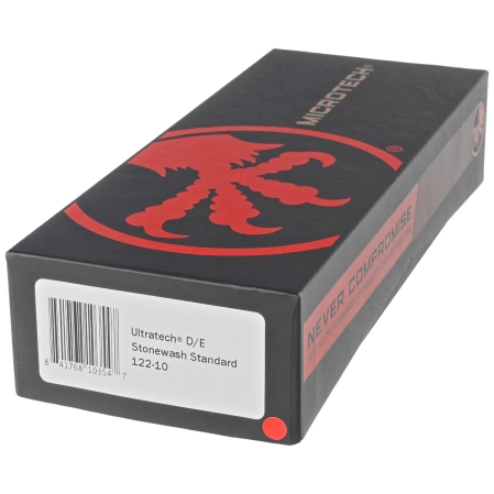 Microtech Ultratech D/E OTF Knife Black Aluminum, Stonewashed M390 by Tony Marfione (122-10)