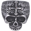 Pierścień Tole 10 Imperial Skull Cross Ring Ø21 (09984-21)