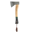 Adler Scout Hatchet Black / Green Ash Wood, C60 Carbon Steel (280.0E030A012)