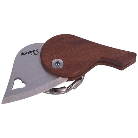 Nóż składany brelok LionSteel lionBeat Santos Wood (LB ST)