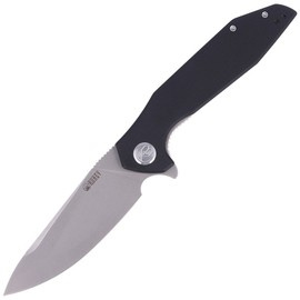 Kubey Knife Nova Black G10, Bead Blasted D2 (KU117A)