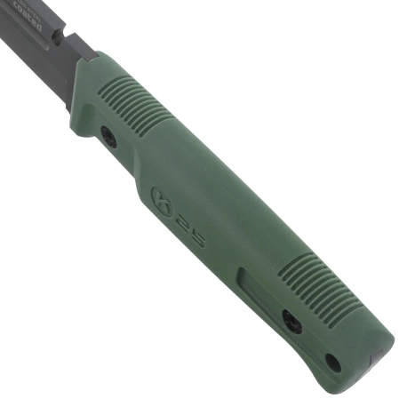Nóż K25 RK-32756 Green Rubber, Black Titanium 4Cr13Mov