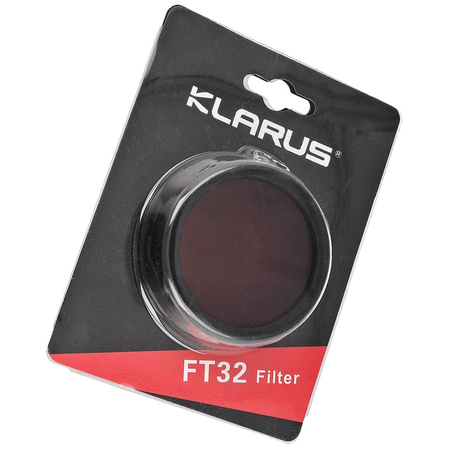 Klarus XT32 flashlight filter red (FT32 RD)