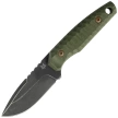 Fox KS OD Green G10, Top Shield Antracite Stonewashed Niolox by GZ Tactical Knives (FX-627 G10OD)