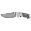 Nóż składany Muela PMC-7M Gray Aluminium / Black Micarta, Satin 440C