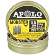 Apolo Monster AirGun Pellets .22/5.52 mm, 200 pcs 1.65g/25.4gr (19931-2)