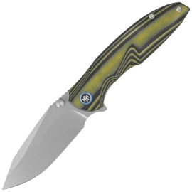 Remette RT-Cool Whale Knife Black / Green G10, Ceramic Sandblasted 14C28N (RTCL-G1)