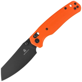 Nóż składany Bestechman Cicada's Wing Exclusive Orange G10, Black PVD 10Cr15MoV (BMK06-C-7)