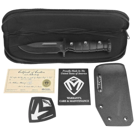 Medford Luke Airman PS Knife Black G10, Std HW, Tumbled 3V (MK2173TQ-08KB-SPQ3-Q4)