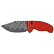 Nóż składany Civivi Stormhowl Red Aluminum, Damascus (C23040B-DS1)