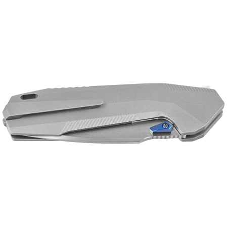 Remette RT-WK1-D Disassemble Knife Gray Titanium, Hand Satin/ Pearlescent M390