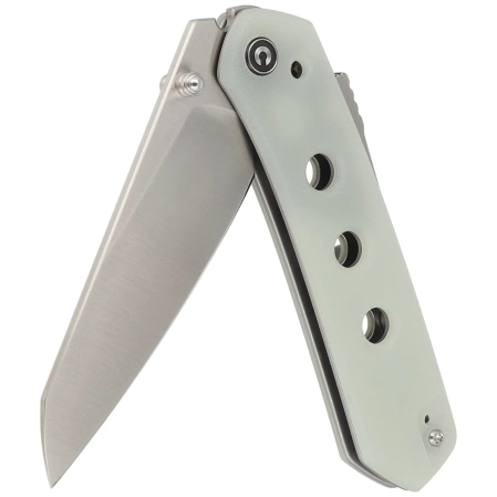 Civivi Knife Vision FG Natural G10, Satin Nitro-V by Snecx Tan (C22036-2)