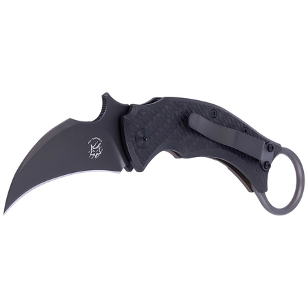 Nóż składany FOX Karambit Black Bird by Bastinelli Carbon Fiber/Bronze Ti, PVD Elmax (FX-591 TiCBR)