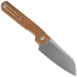 Civivi Hid Knife Brown G10, Satin 14C28N by Ostap Hel (C23008-3)