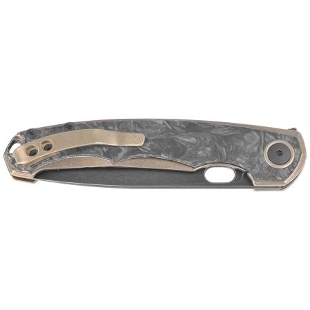 MKM Eclipse Knife Bronze Titanium, Black Stonewashed MagnaCut by Jesper Voxnæs (MK EL-BRCFD)