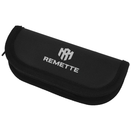 Remette RT-Rhino Knife Blue/White G10, Black Stonewashed D2 (RNGD262)