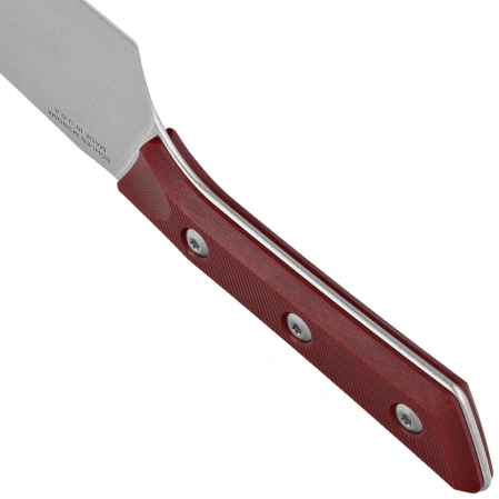 Nóż kuchenny Microtech Santoku 6'' Merlot G10, Stonewashed MK390 (3200-10MR)