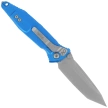 Nóż składany Microtech Socom Elite T/E-M Blue Aluminium, Apocalyptic M390MK by Tony Marfione (161-10APBL)