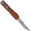 Nóż automatyczny OTF Microtech Ultratech Gen IV S/E Brown Aluminium, Stonewashed M390MK by Tony Marfione (11214-10BN)