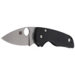 Spyderco Lil' Native G-10 Black Compression Lock PlainEdge Knife (C230GP)