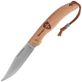 Nóż składany Martinez Albainox Templarios Wood, Satin 3Cr13Mov (18979GR196)