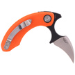 Bestech Strelit Orange G10, Satin/Black Stonewashed 14C28N by Ostap Hel Knife (BG52C-2)