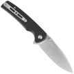 Sencut Sachse Black G10, Satin 9Cr18MoV knife (S21007-5)