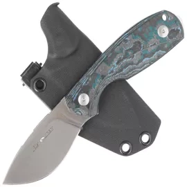 Viper Lille1 Arctic Storm Fat Carbon, Satin Elmax by Jesper Voxnæs Knife (VT4022FCA)