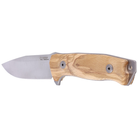LionSteel G10 M5 Olive Wood, Satin Blade Sleipner (M5 UL)