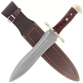 Nóż Muela Podenquero-M Pakka Wood, Satin X50CrMoV15