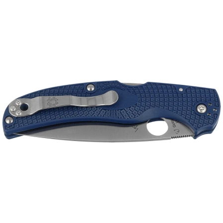 Spyderco Native Chief Knife Cobalt Blue FRN, Satin SPY27 by Sal, Eric Glesser (C244PCBL)