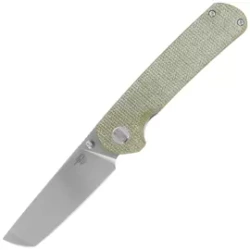 Bestech Sledgehammer Beige Micarta, Satin / Stonewashed D2 knife (BG31D)